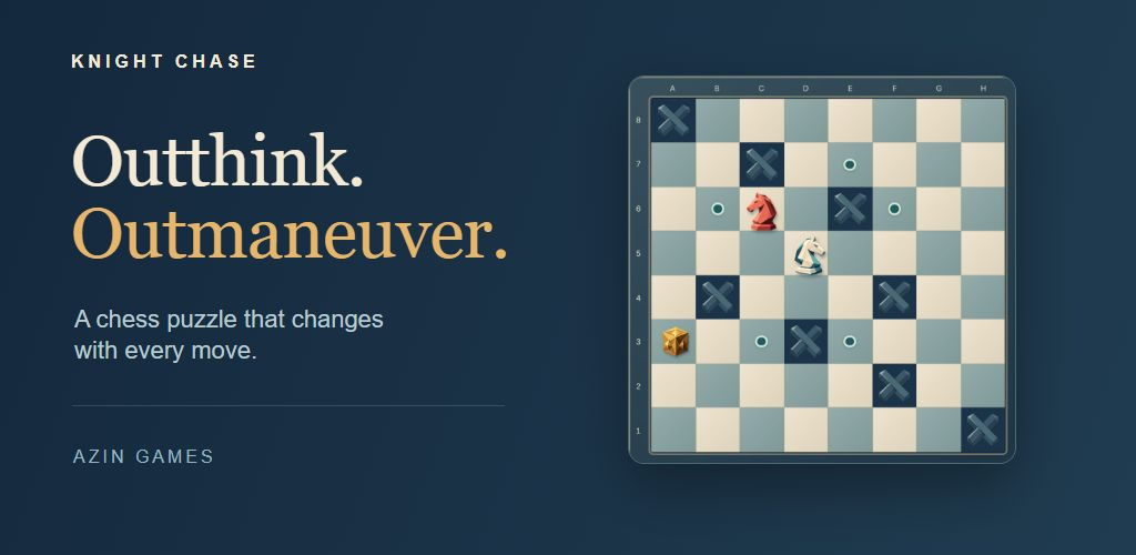 Knight Chase, a tactical puzzle by AZIN Games
